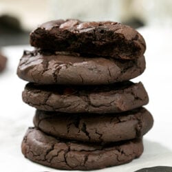 Fudgy Flourless Black Bean Cookies | Rich Chocolate Cookies