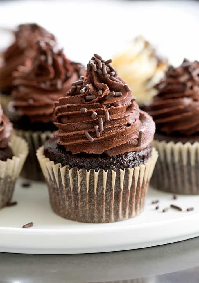 Gluten Free Chocolate Cupcakes | The Perfect Easy Recipe