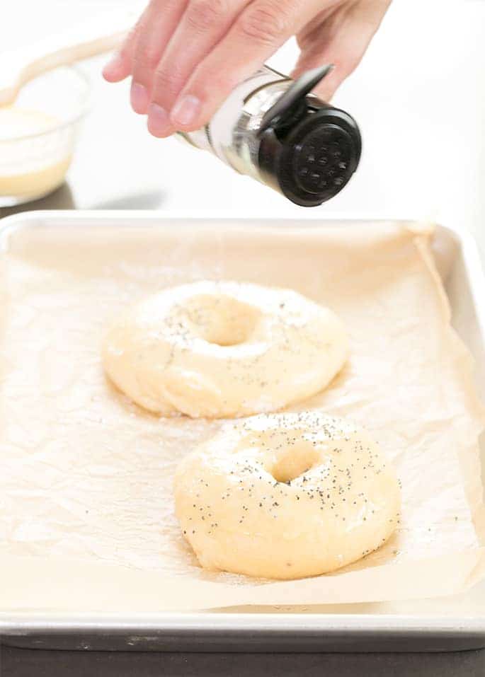 These authentic-tasting Paleo bagels have no gluten, grains or dairy, but you'd never know it wasn't the "real thing." Just a few ingredients, including almond and tapioca flours, are all it takes!