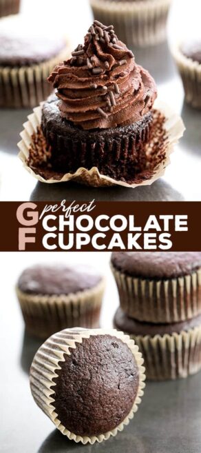 Gluten Free Chocolate Cupcakes | The Perfect Easy Recipe