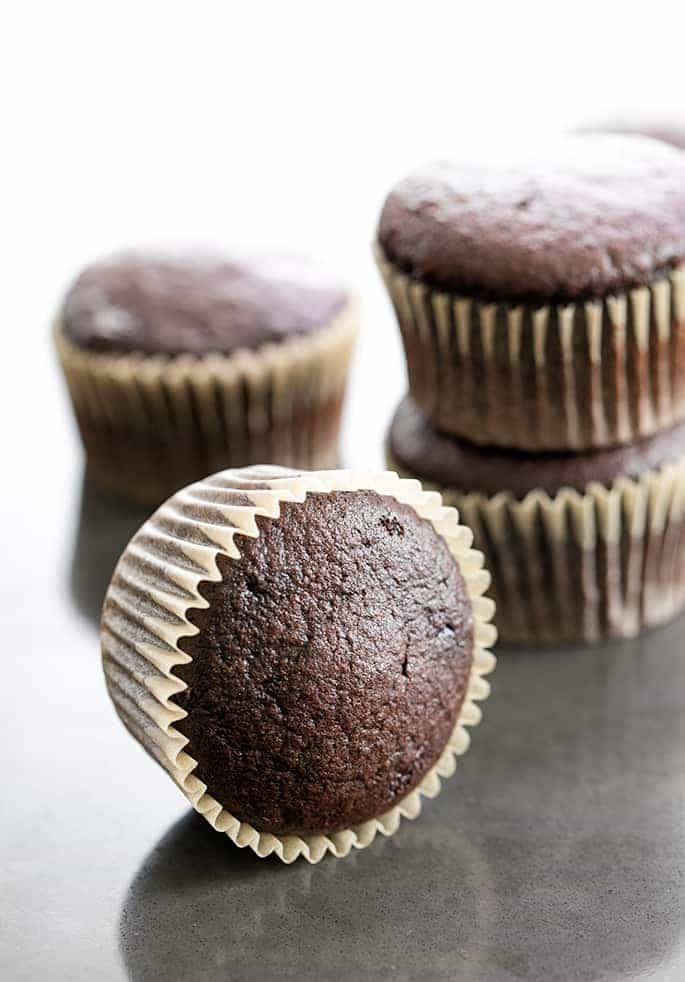 When you need to make gluten free chocolate cupcakes and you only want the best, easy recipe, these perfectly moist and tender cakes are the only treats you need!