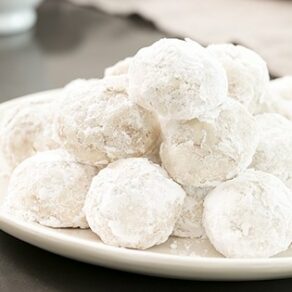 Gluten Free Snowball Cookies | Mexican Wedding | Russian Tea Cakes