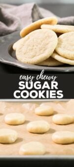 Chewy Gluten Free Sugar Cookies