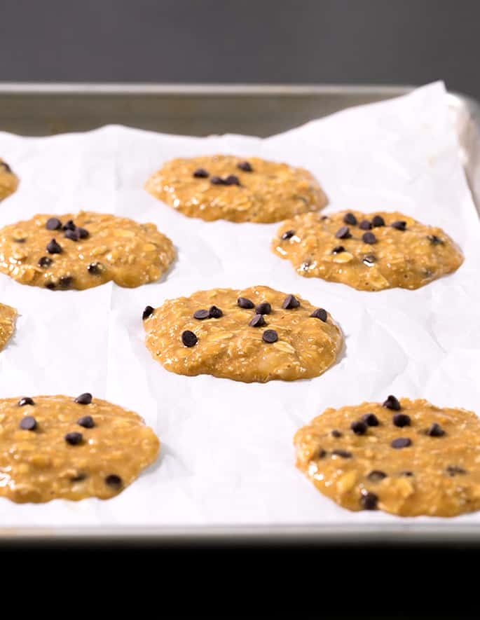 These lightly sweet protein cookies are the perfect breakfast or on-the-go snack that keeps you full but doesn't weigh you down! They're even Weight-Watchers friendly.