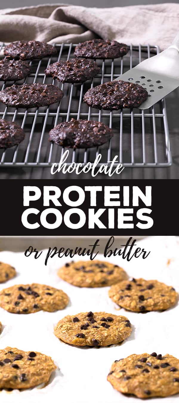 These lightly sweet protein cookies are the perfect breakfast or on-the-go snack that keeps you full but doesn't weigh you down! They're even Weight-Watchers friendly.