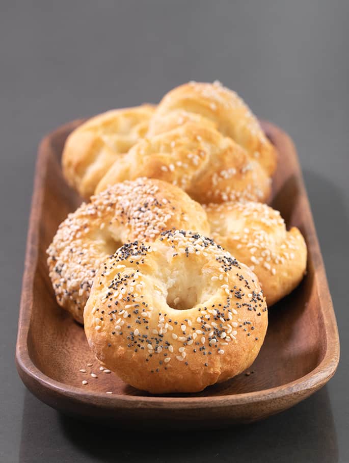 2-Ingredient Bagels {Just Flour & Yogurt!} - FeelGoodFoodie