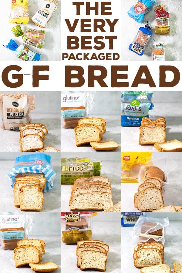 If you're tired of paying too much for sliced gluten free bread that you can't separate or crumbles before your very eyes, here's my list of 8 of the best gluten free bread brands to try. #gf #glutenfreebread #productreviews #bestglutenfree