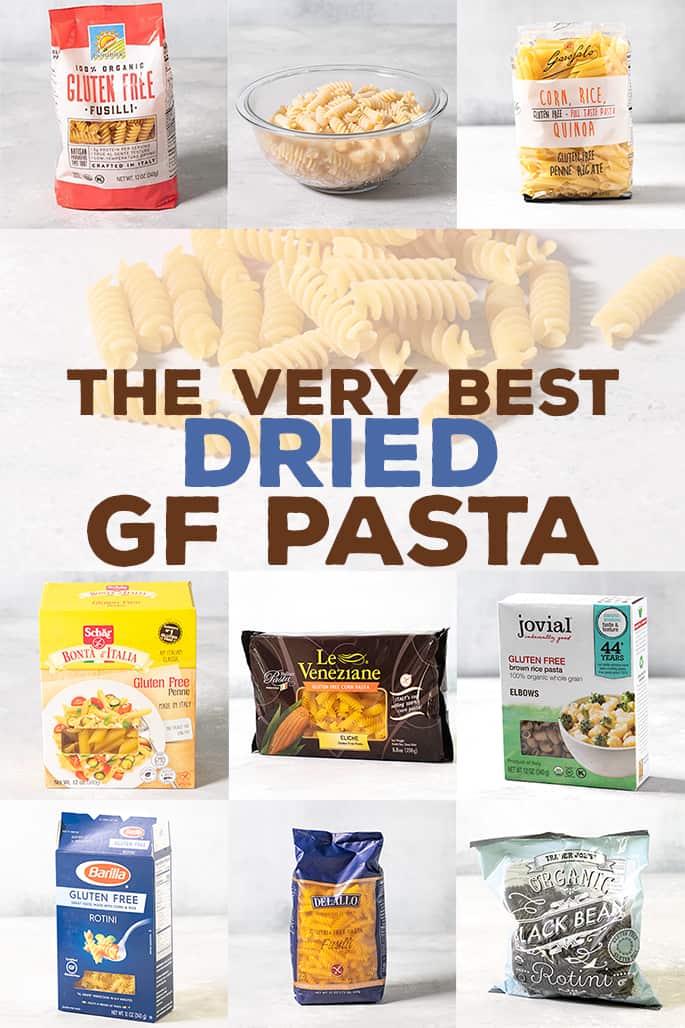 The Best Dried Gluten Free Pasta HERO 