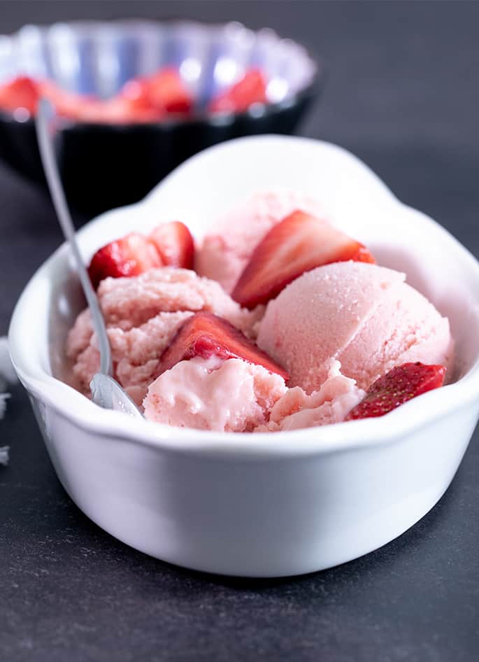 frozen yogurt real fruits ice cream