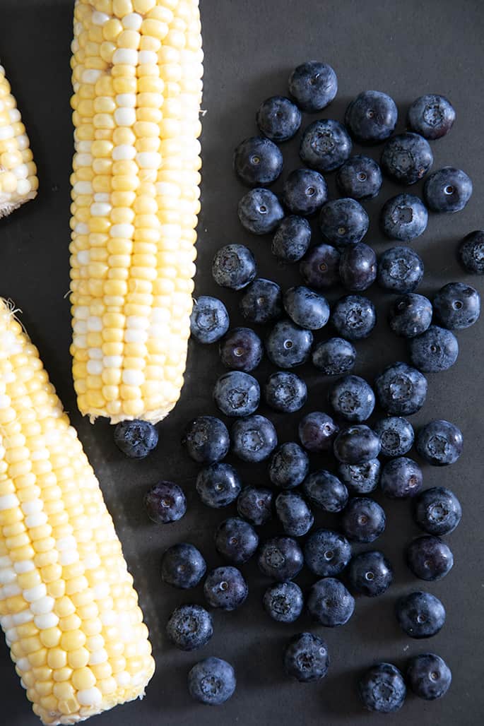 This recipe for gluten free blueberry cornbread is a lightly sweet, naturally dairy-free take on a classic cornbread recipe. It's perfect for potlucks and barbecues, or even for breakfast!