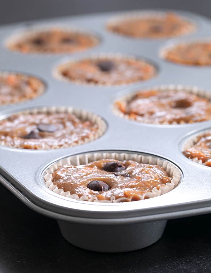 Ease into the baking season with gluten free pumpkin carrot cupcakes, packed with tons of shredded carrots, a cup of pumpkin puree, and plenty of warm spices.