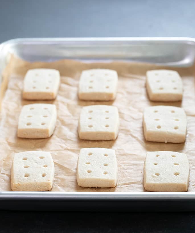 Brown Sugar Shortbread Cookies