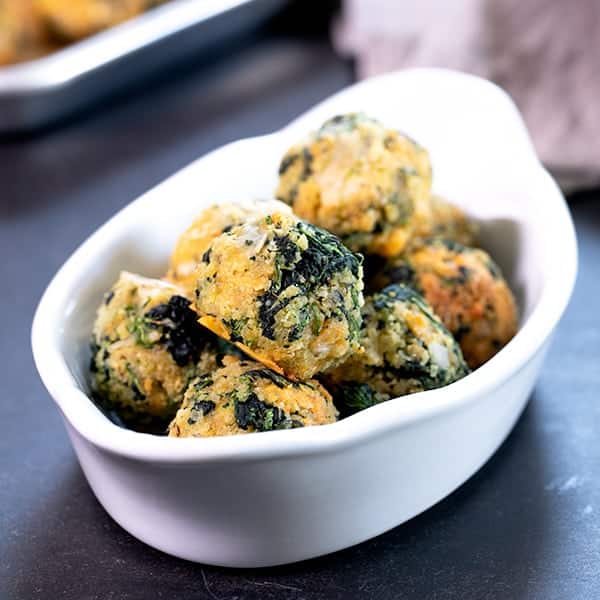 gluten free spinach balls