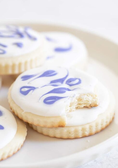 Gluten Free Cream Cheese Sugar Cookies | Cream Cheese Frosting