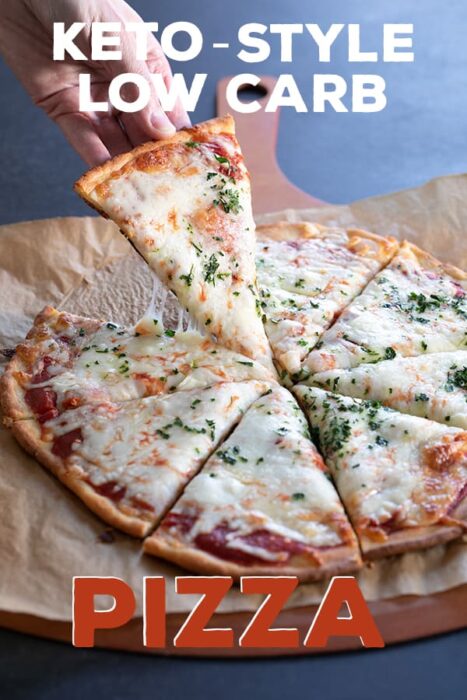 Low Carb Keto Pizza Recipe | Fathead-Style Cheese Pizza