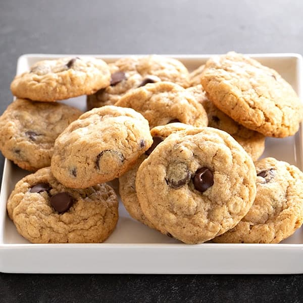 oat flour peanut butter chocolate chip cookies