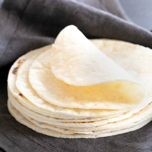 soft paleo flour tortillas