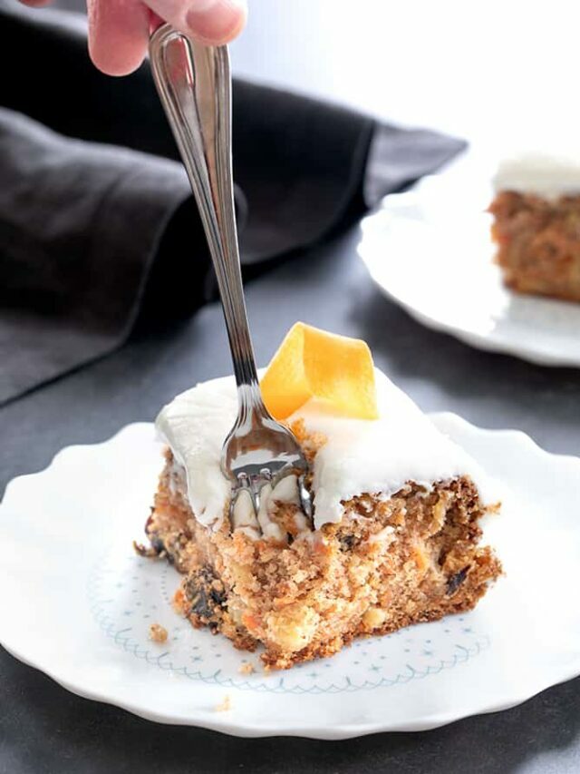 Easy Gluten Free Pineapple Carrot Cake for Easter