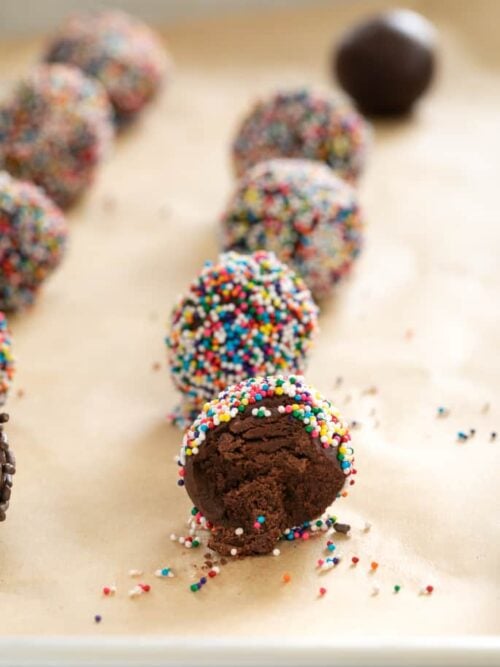 Easy Fudge Truffles