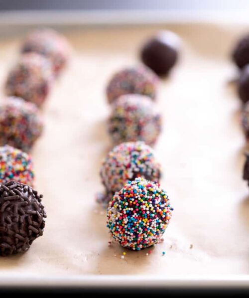 Easy Fudge Truffles