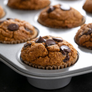 gluten free pumpkin breakfast muffins