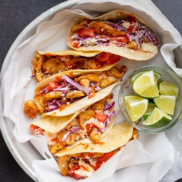 Gluten Free Tacos | With Chicken | GF Shoestring