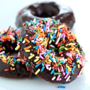 gluten free chocolate donuts