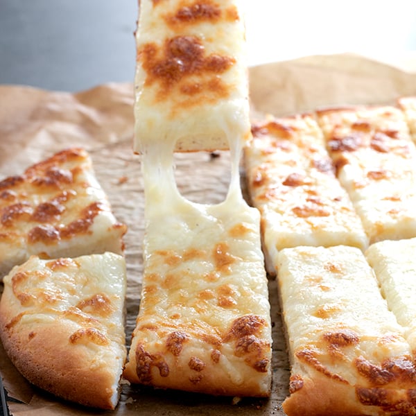 gluten free garlic pizza breadsticks