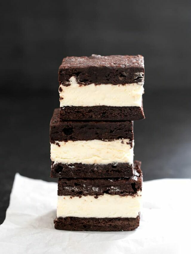 Gluten Free Brownie Ice Cream Sandwiches