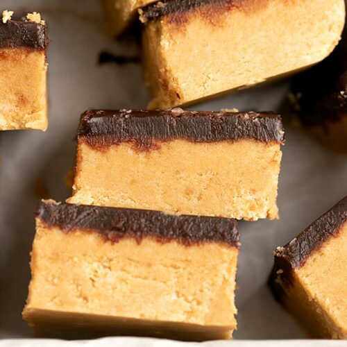 No-Bake Peanut Butter Chocolate Bars - Live Well Bake Often