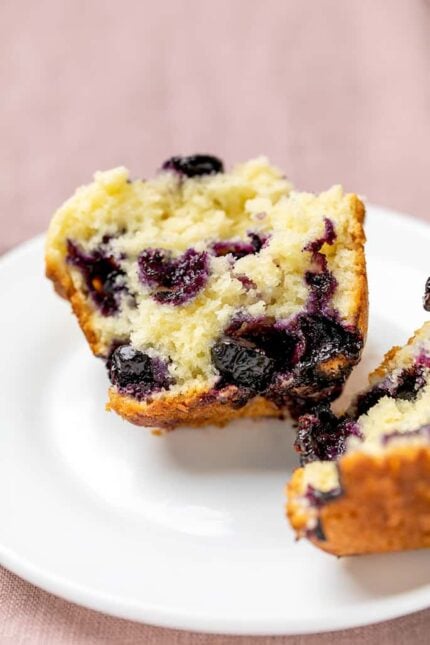 Gluten Free Blueberry Muffins | Big, Bakery Style Muffins