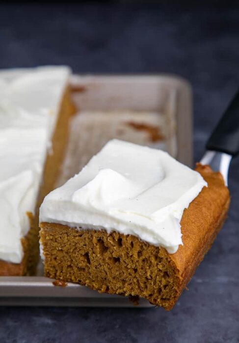 Gluten Free Pumpkin Bars with Cream Cheese Frosting