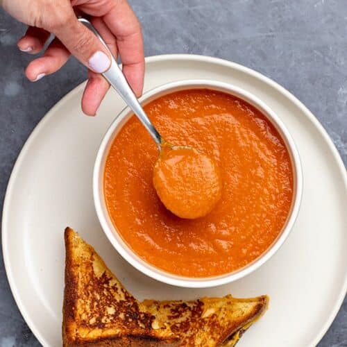 Homemade Gluten Free Tomato Soup Recipe | Rich and Dairy Free Too