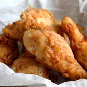 gluten free fried chicken square image