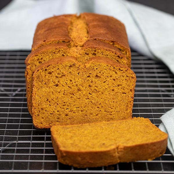 gluten free pumpkin bread