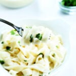 lighter gluten free alfredo sauce