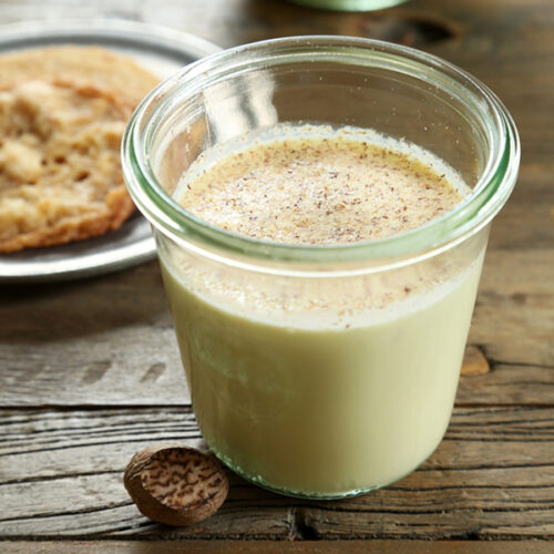 Slow cooker egg nog