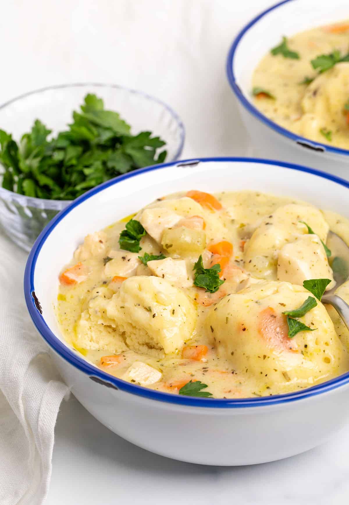 Gluten Free Chicken and Dumplings
