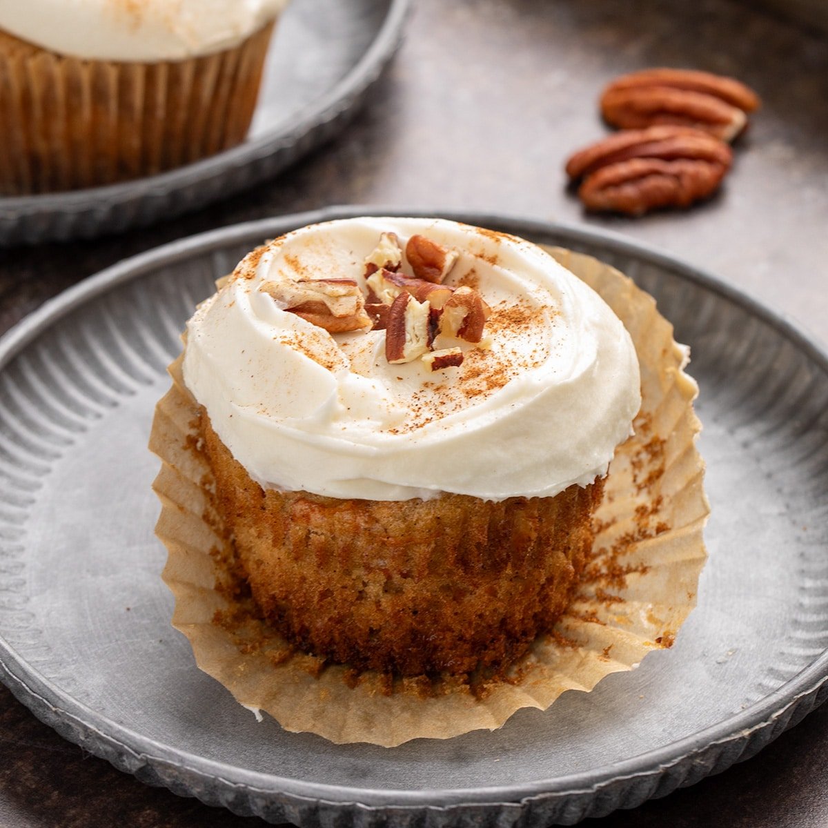 Gluten Free Carrot Cake Cupcakes